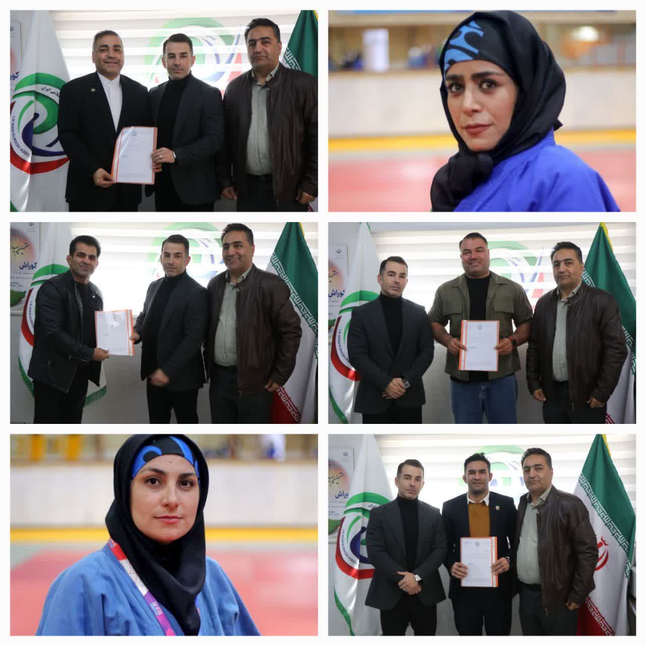 ترکیب نهایی کادر فنی تیمهای ملی کوراش ایران اعلام شد